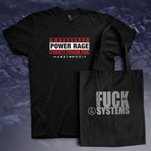 AMBASSADOR21 "Ambassador Twenty Fuckin One" T-shirt + Tote Bag Bundle